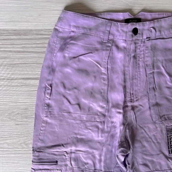 LF high waisted suede cargo pants size 2 NWOT - Picture 7 of 14